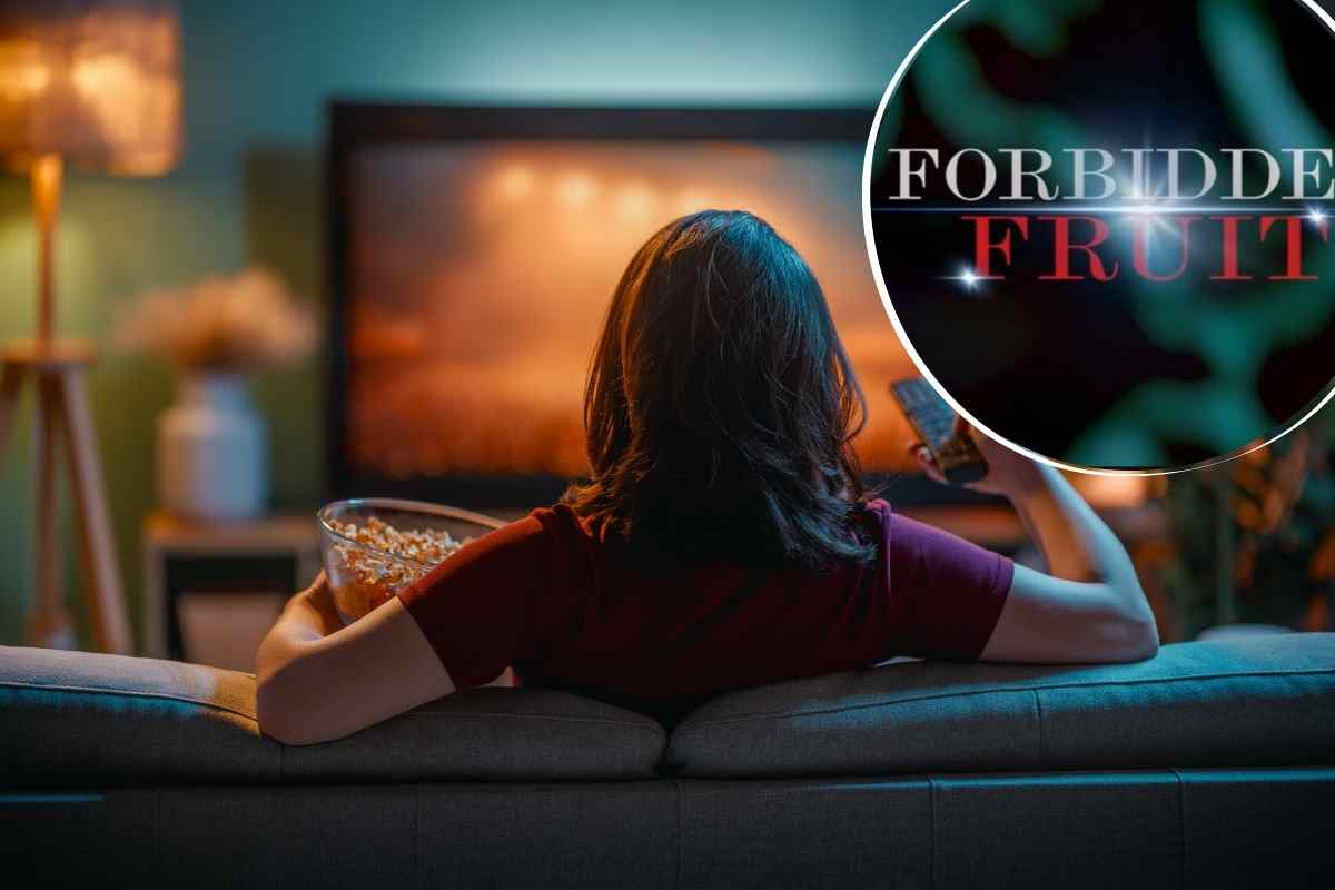 donna guarda tv forbidden fruit