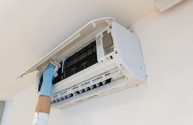 pulizia filtro condizionatore