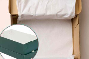 scatola scarpe vuota